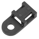 Base para cintas de amarre HC-0. 4mm. Negro