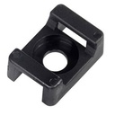 Base para cintas de amarre HC-2. 6mm. Negro