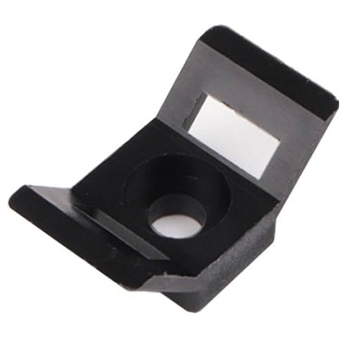 Base para cintas de amarre HC-4. 5mm. Negro