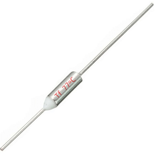 Fusible térmico 77°C. 10A - 250V