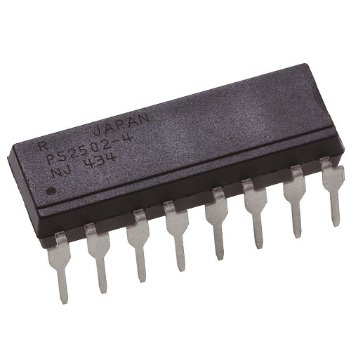 Optoaislador salida Darlington. 4 canales. PS2502-4