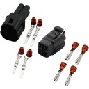 Conector vehicular impermeable M/H de 4 pines. DJ7043