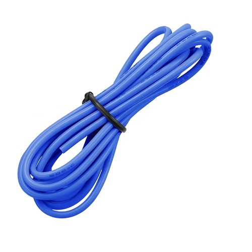 [UL3239-18AWG-AZ] Cable siliconado para batería. 18-AWG. Azul