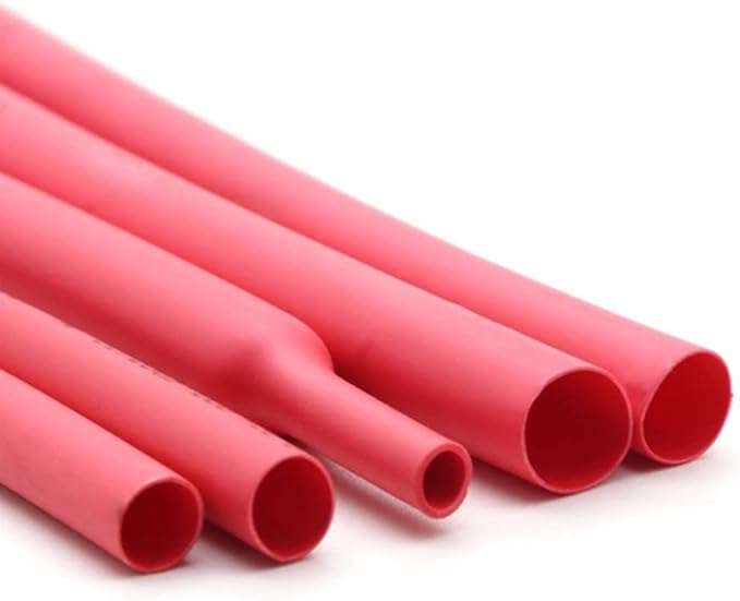 Termoencogible color rojo de 2mm