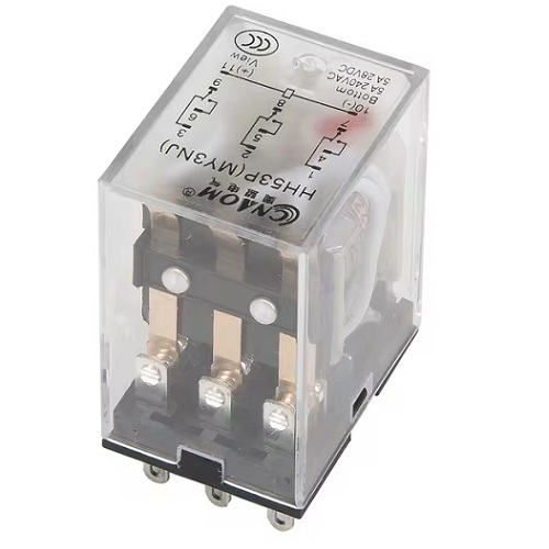 [MY4NJ-HH53P-11P-24V-5A] Relé 24V 5A de 11 pines. HH53P