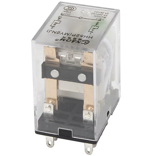 [MY4NJ-HH52P-8P-24V-5A] Relé 24V 5A de 8 pines. HH52P