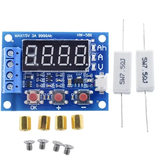 Probador de capacidad de batería de litio. HW-586