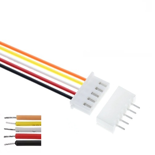 Kit conector macho recto para PCB + hembra con cable 30cm. De 5 pines