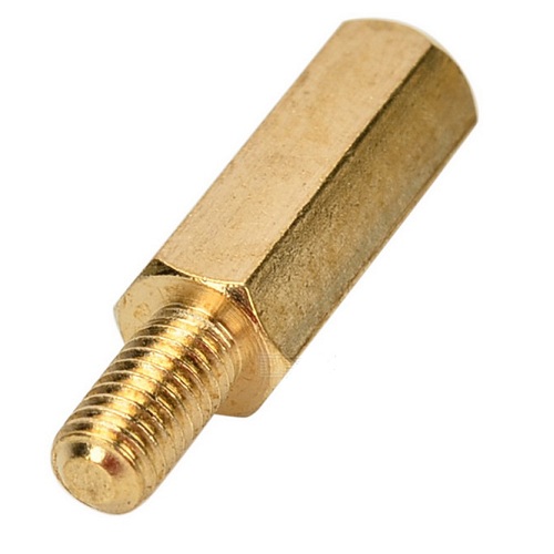 Separador metálico M/H M3*12mm (unidad)