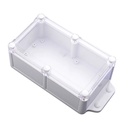Caja plástica impermeable con tapa transparente 200x94x60mm