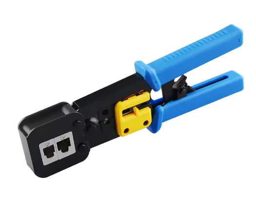 Ponchadora para RJ45/RJ11 especial para Pass Through