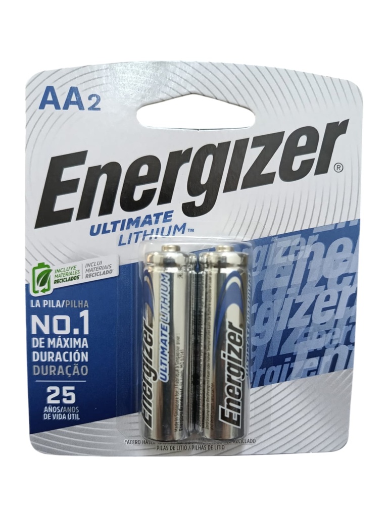 Pila AAx2 Litio ENERGIZER