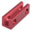 Viga de aluminio 2 agujeros. 24mm