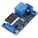 Módulo con relé 12V programable. Con pantalla LED