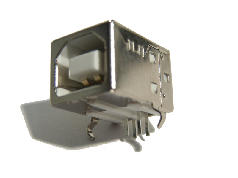 Conector USB hembra tipo B