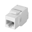 Jack RJ45 CAT6 Sin Herramienta (Tool-Less) Blanco