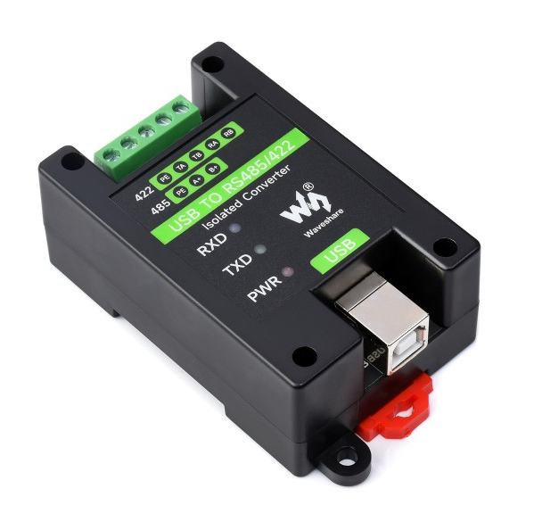 USB to RS485/422 Industrial Grade Isolated Converter, Onboard Original FT232RL and SP485EEN, Multiple Protection