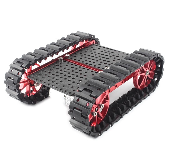 Chasis de tanque con oruga