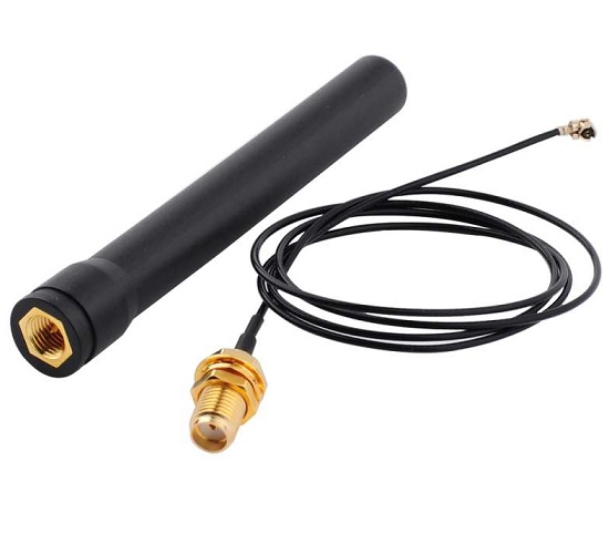 [KANT915MH-IPEX-B] Kit antena LoRa 915MHZ 3dbi + cable IPEX SMA