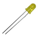 LED 5mm difuso Amarillo