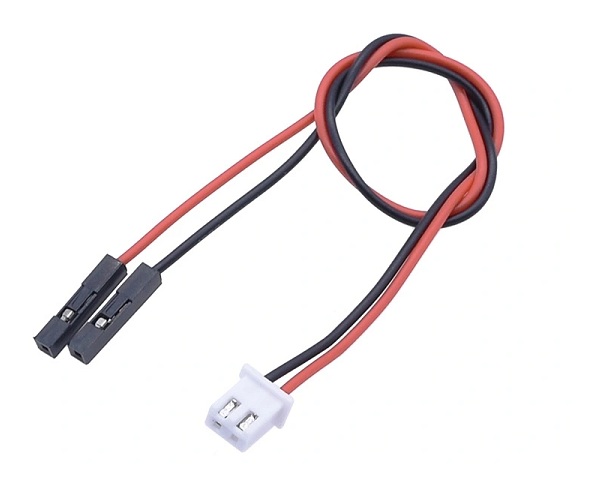 Cable PA de 2.0mm a Dupont hembra 2.54mm. 2 pines. 20cm
