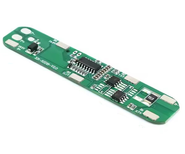 Placa de protección de carga BMS para batería 18650. 5S 5A