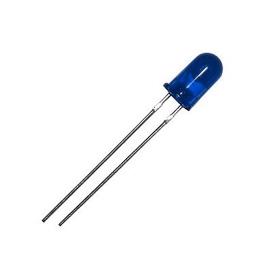 LED 5mm difuso Azul