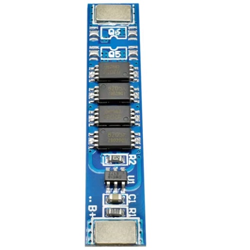Placa de protección de carga de batería de litio 18650. 1S, 10A