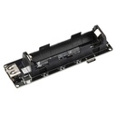 Shield para batería 18650 V3. USB-C microUSB