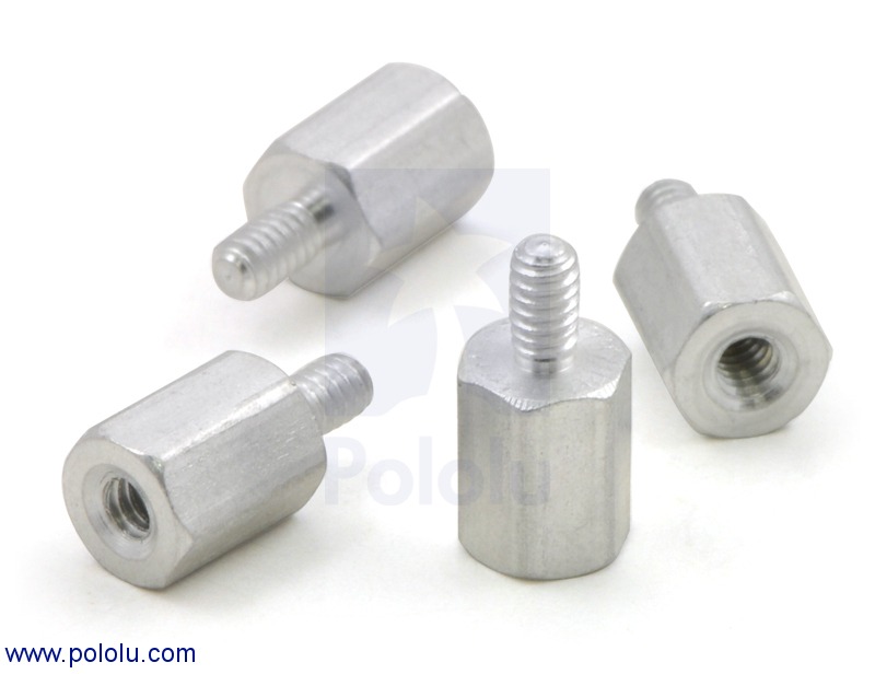 Separador metálico M/H 1/4'' (4 unidades)     