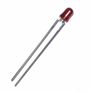 LED 3mm difuso Rojo