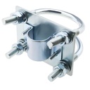 Abrazadera de muro para antena de fibra y sensores ambientales