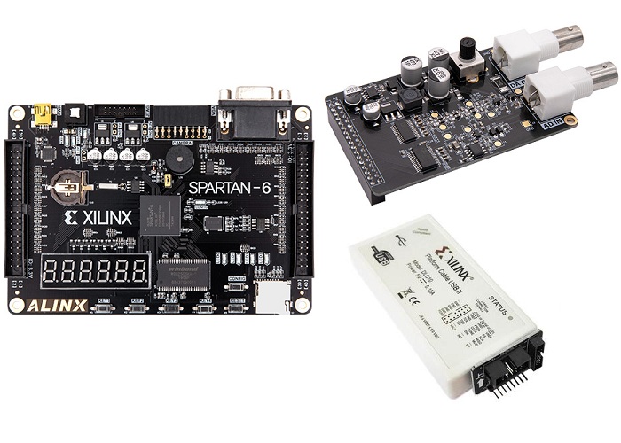 Kit de desarrollo FPGA AX309 SPARTAN-6