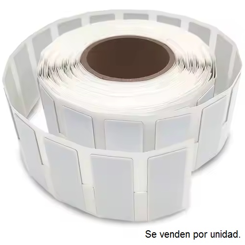 Etiqueta RFID UHF flexible chip R6-P. Para superficies metálicas. 65x35mm