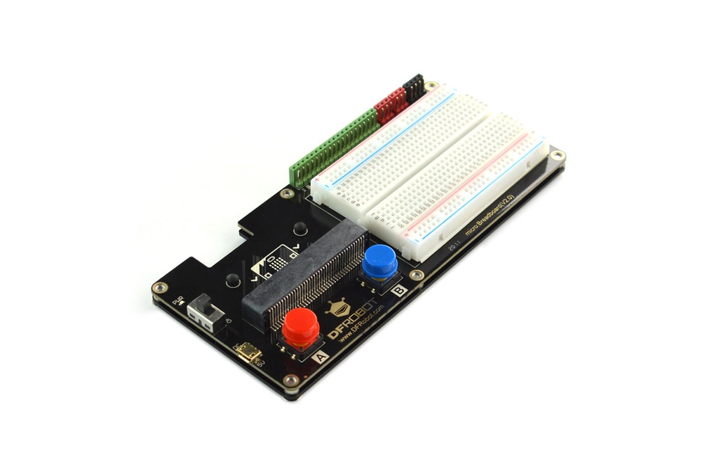 Placa de expansión para micro:bit diseñada para principiantes en STEM