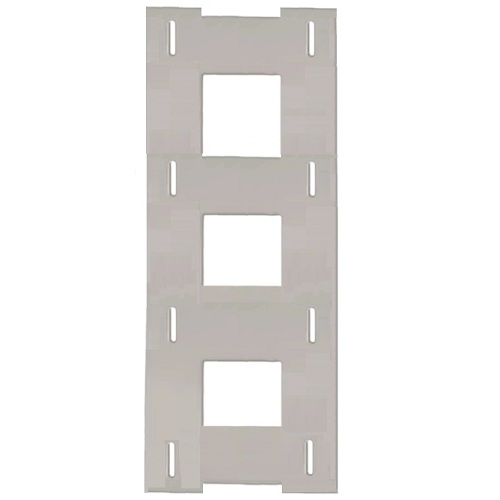 Conector de Niquel 8P para unir paquetes de baterías 18650. Forma 15-D3