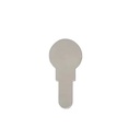 Conector de Niquel 1P para unir paquetes de baterías 18650. Forma 22-Tipo A