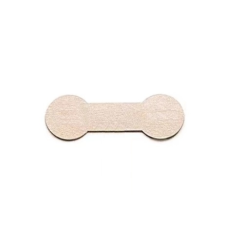 Conector de Niquel 2P para unir paquetes de baterías 18650. Forma 24-Tipo D