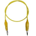 Cable amarillo caimán caimán de 30cm