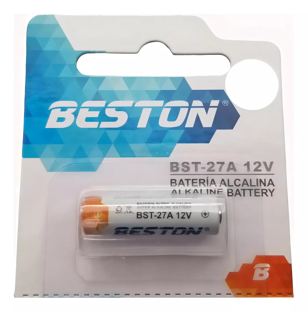 Pila Alcalina 12V tipo 27A BESTON