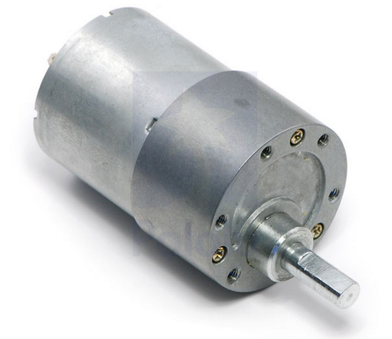 Motorreductor metálico 100:1 37Dx57L mm 12V (Engranaje Recto)