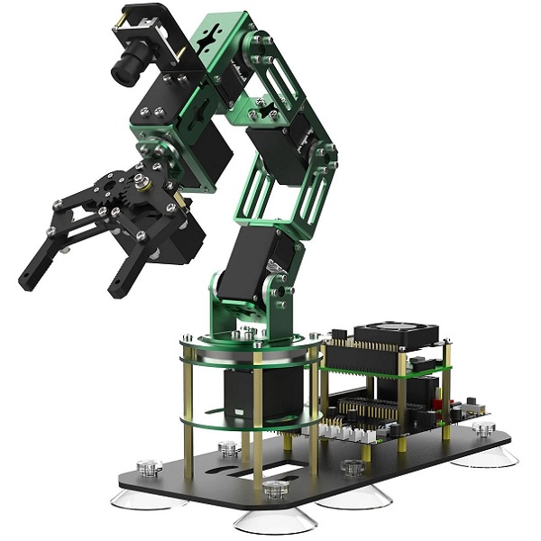 [YAHBOOM-DOFROBOT-AI-RPI5] Brazo robótico 6DOF con visión artificial DOFBOT. Para Raspberry Pi