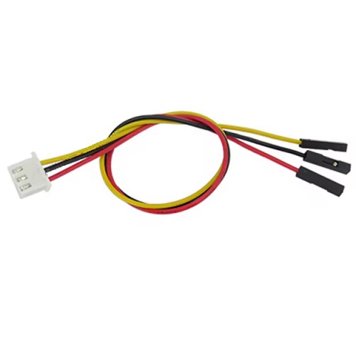 [XH2.54-3-DUPONT-F-20CM] Cable conector XH2.54 a conector Dupont hembra. 3 pines. 20cm
