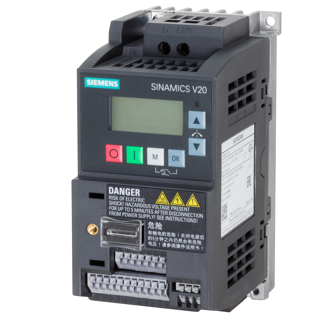 SINAMICS V20 200-240VAC. 0.25kW