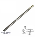 Punta para estación T12-A, compatible HAKKO FX951 T12-D52