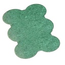 Aislante 6P para baterías 18650. Cuadrado sólido