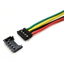 Kit cable conector MX1.2 y socket. 4 pines