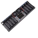 Probador de capacidad de baterías litio 18650. 8 canales