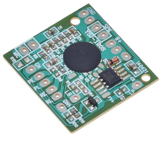 Módulo grabador de sonido y voz. 120 segundos