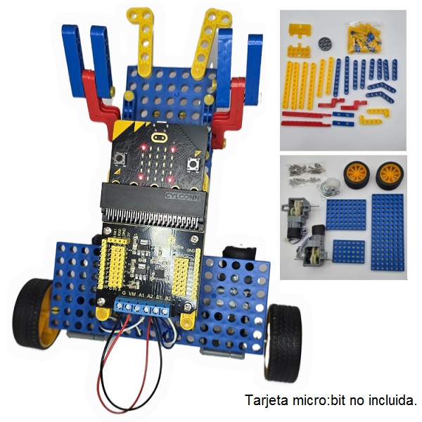 Kit bloques de construcción robótica N7. Para micro:bit®